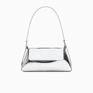 Zara silver bag